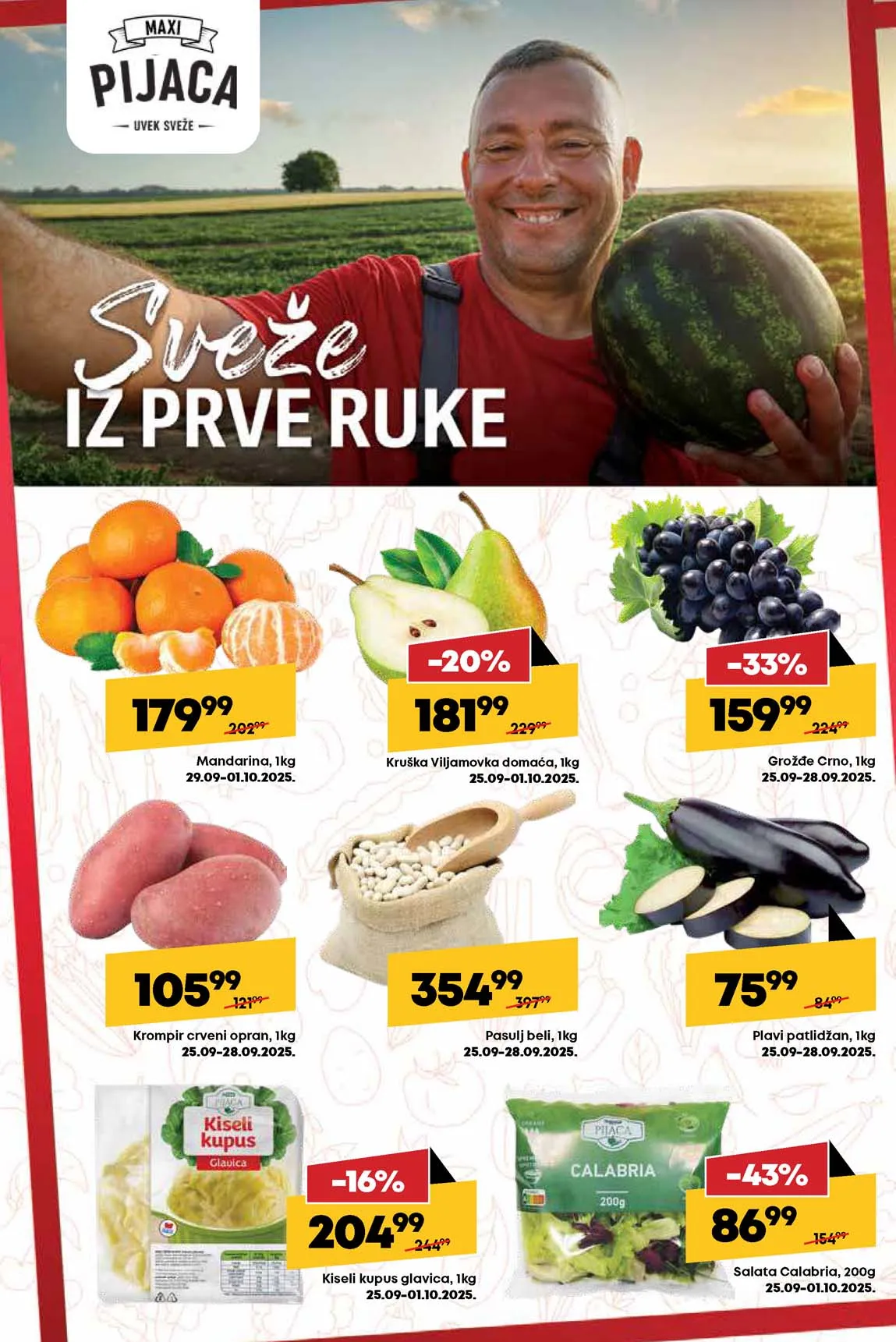 Maxi nedeljna akcija sniženja