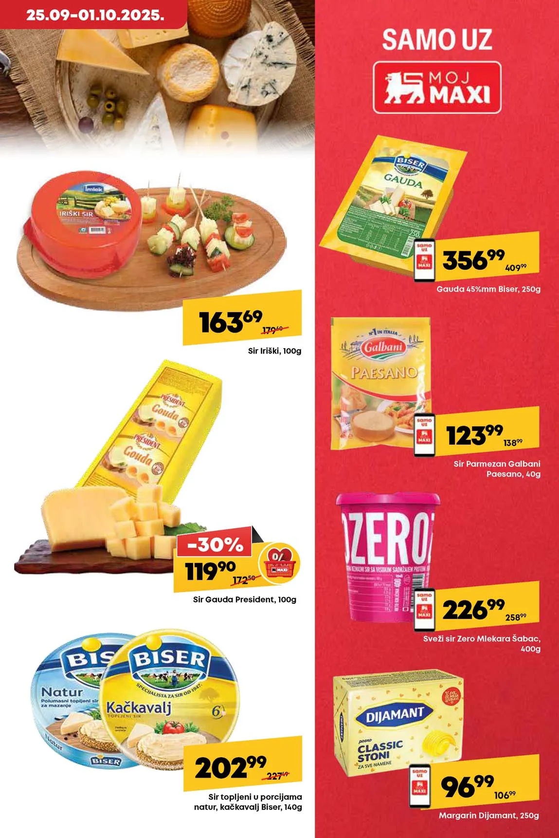 Maxi nedeljna akcija sniženja