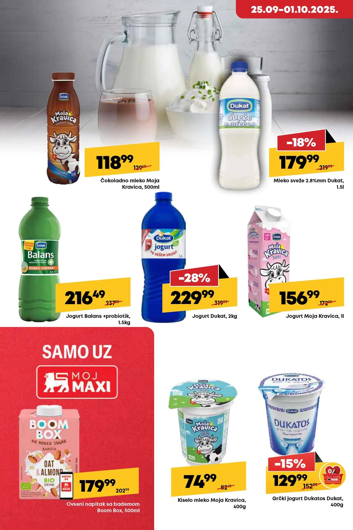 Maxi nedeljna akcija sniženja
