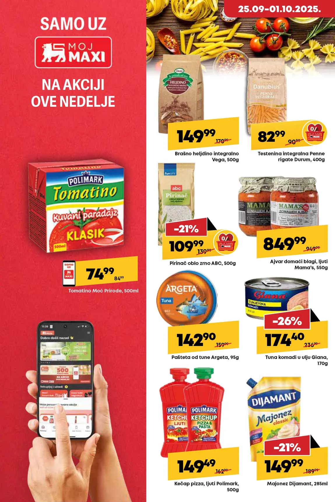 Maxi nedeljna akcija sniženja