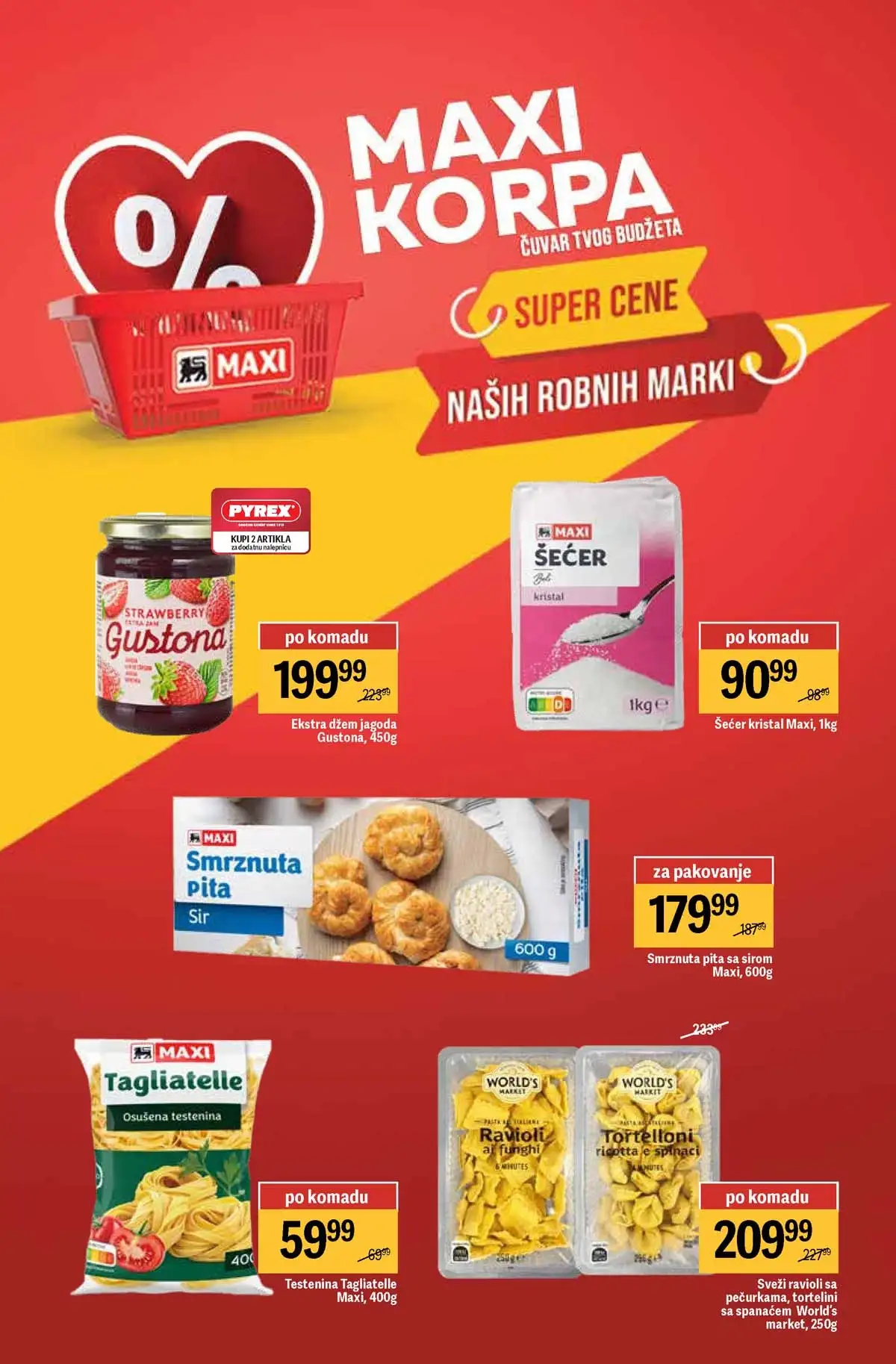 Maxi nedeljna akcija katalog strana 8 slatkiši popusti do 01. april 2026 Maxi nedeljni katalog strana 8 slatkiši grickalice i poslastice Srbija mart 2026