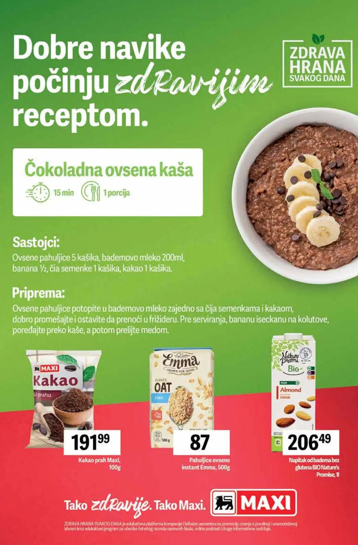 Maxi katalog nedeljna akcija strana 13 proizvodi popusti do 01. april 2026 Maxi nedeljni katalog strana 13 proizvodi za bebe i porodicu Srbija mart 2026