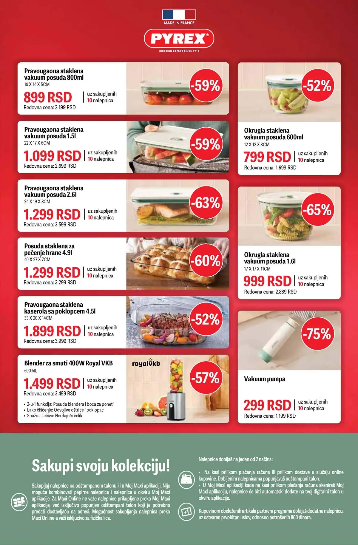 Maxi katalog nedeljna akcija strana 19 dodatni popusti do 01. april 2026 Maxi nedeljni katalog strana 19 dodatni popusti i paketi Srbija mart 2026