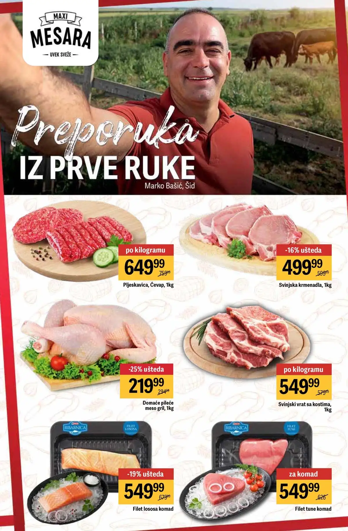 Maxi katalog nedeljna akcija strana 21 porodične ponude do 01. april 2026 Maxi nedeljni katalog strana 21 ponude za porodicu Srbija mart 2026