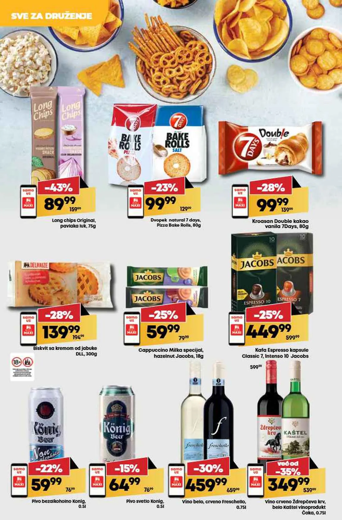 Maxi nedeljna akcija sniženja