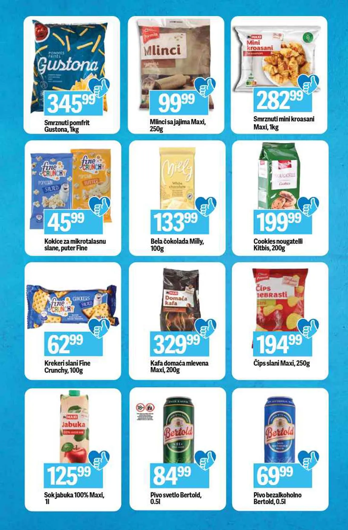 Maxi nedeljna akcija sniženja