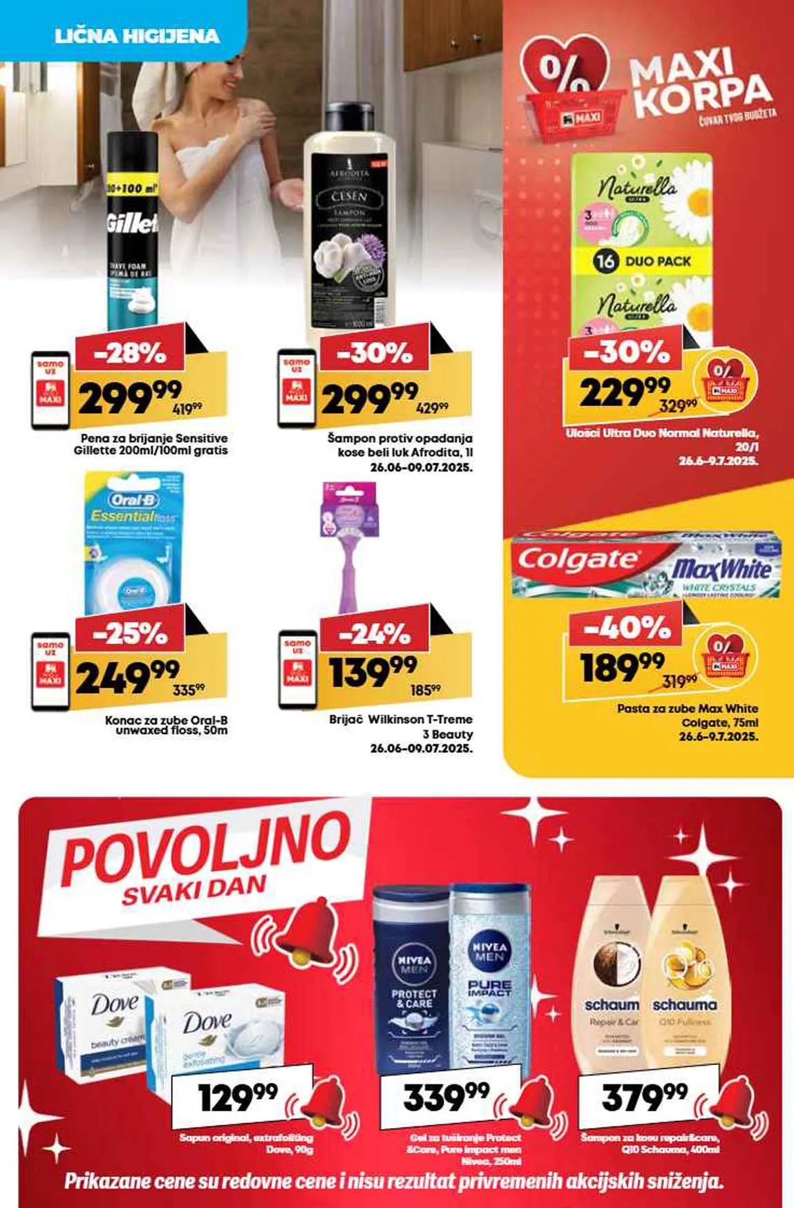 Maxi nedeljna akcija sniženja