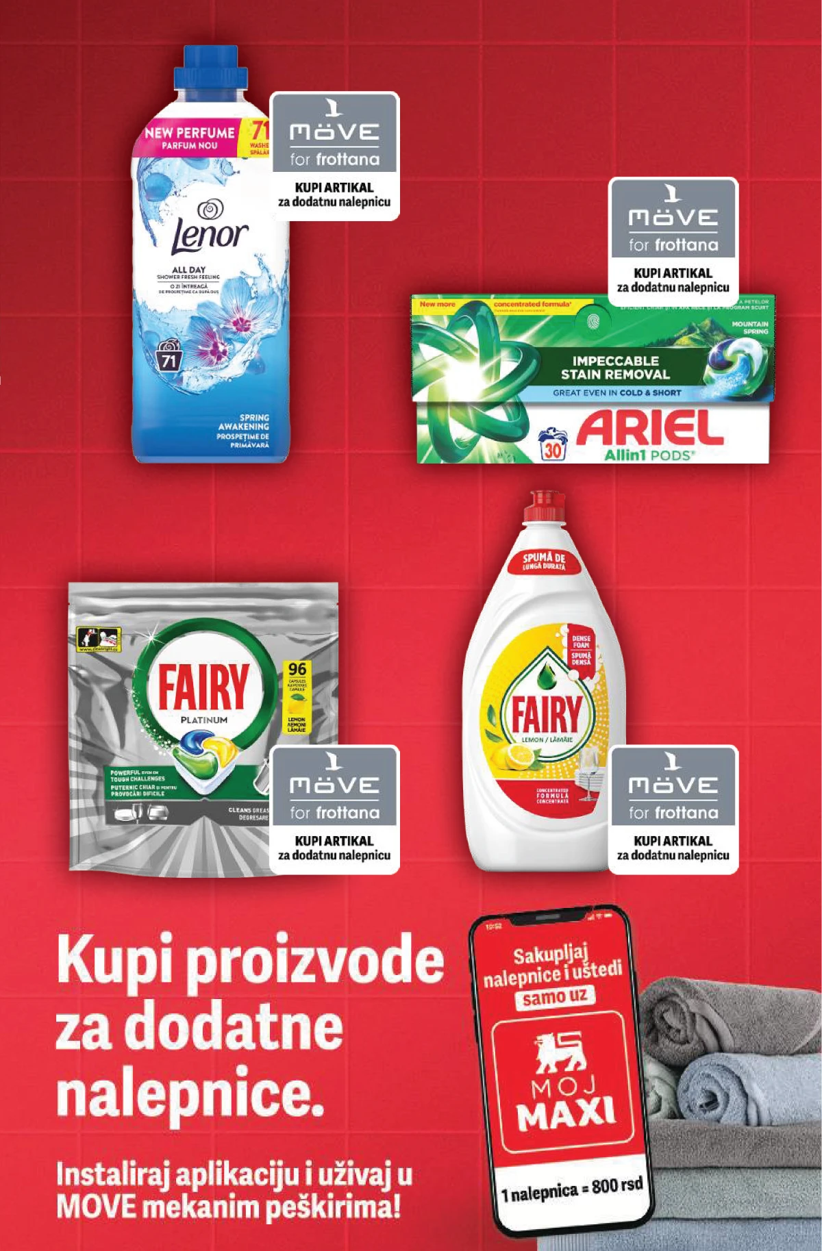 Maxi sladoledi Quattro Kapri i Dream&Co akcija
