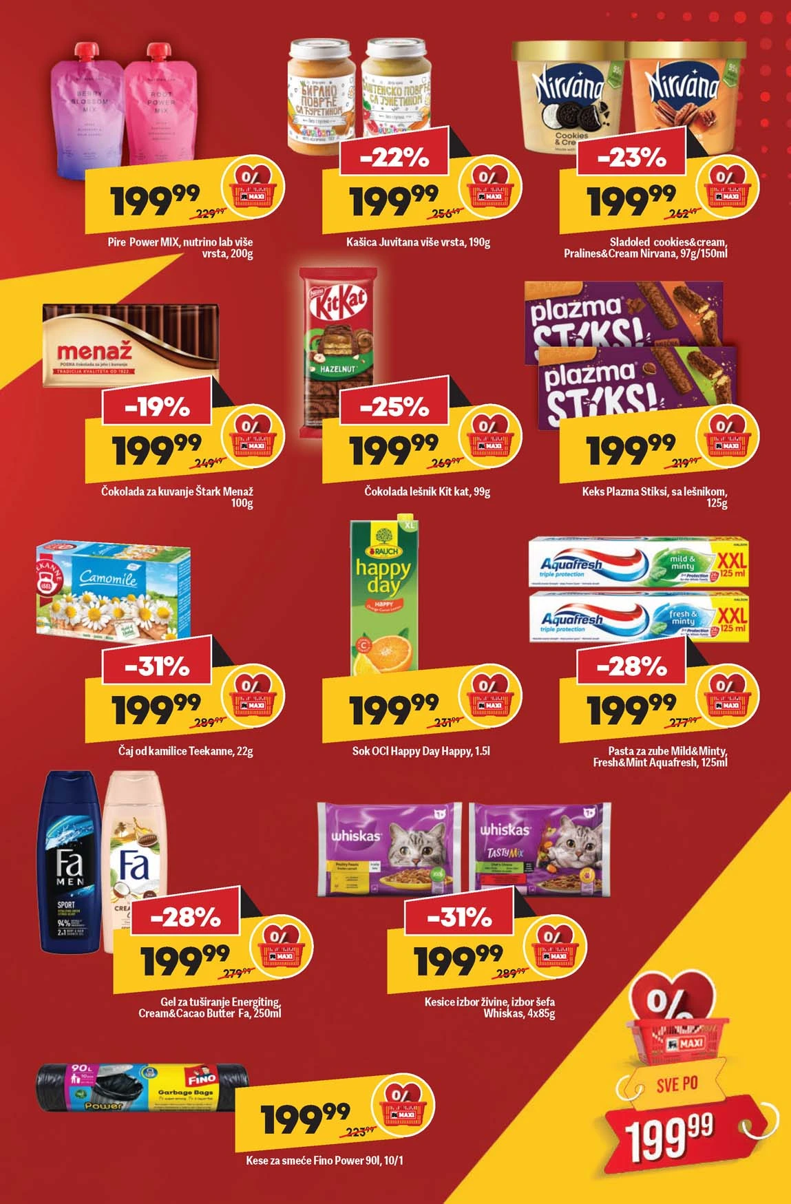 Maxi nedeljna akcija sniženja Maxi nedeljna akcija sniženja