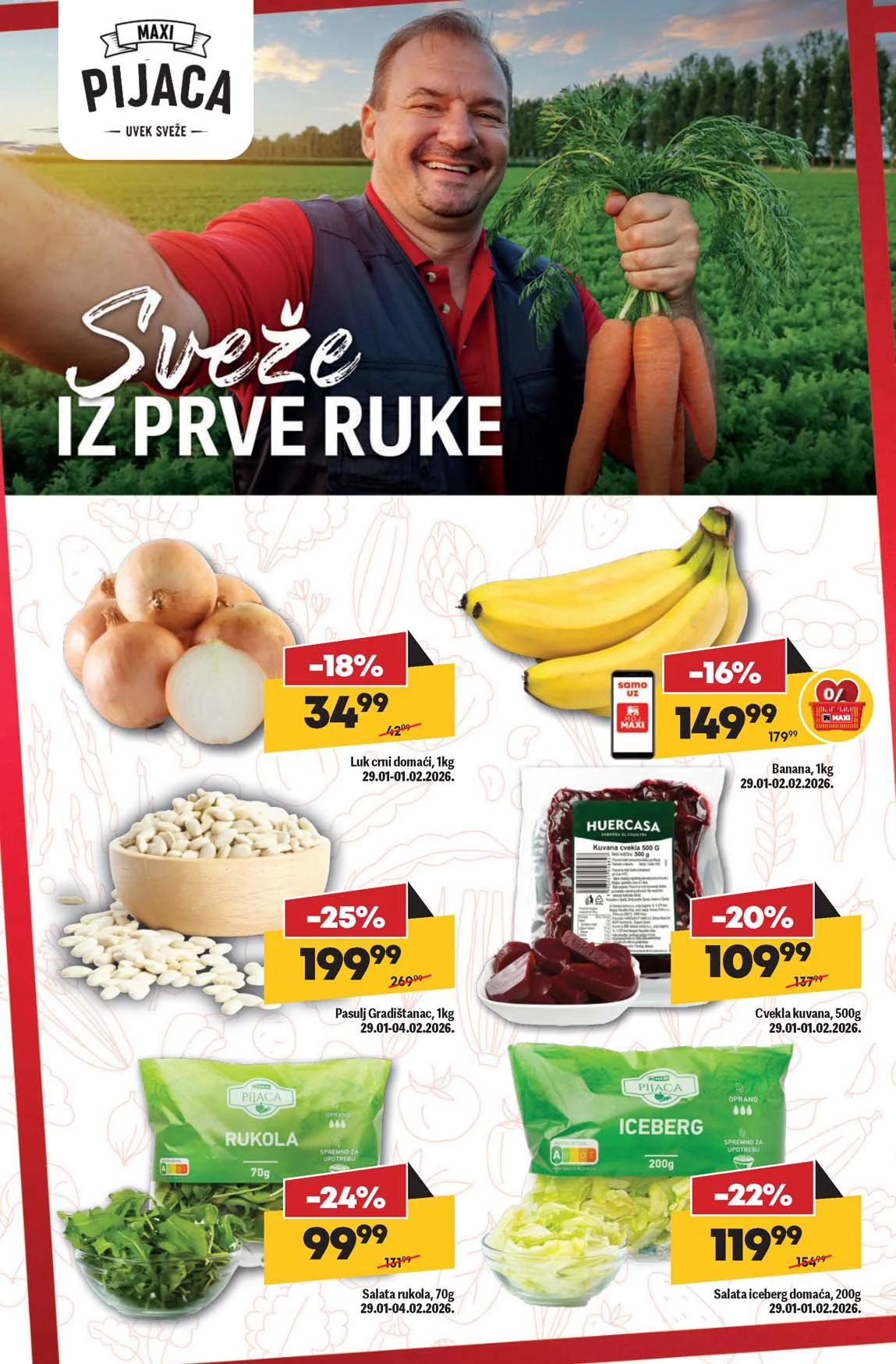 Maxi nedeljna akcija sniženja Maxi nedeljna akcija sniženja