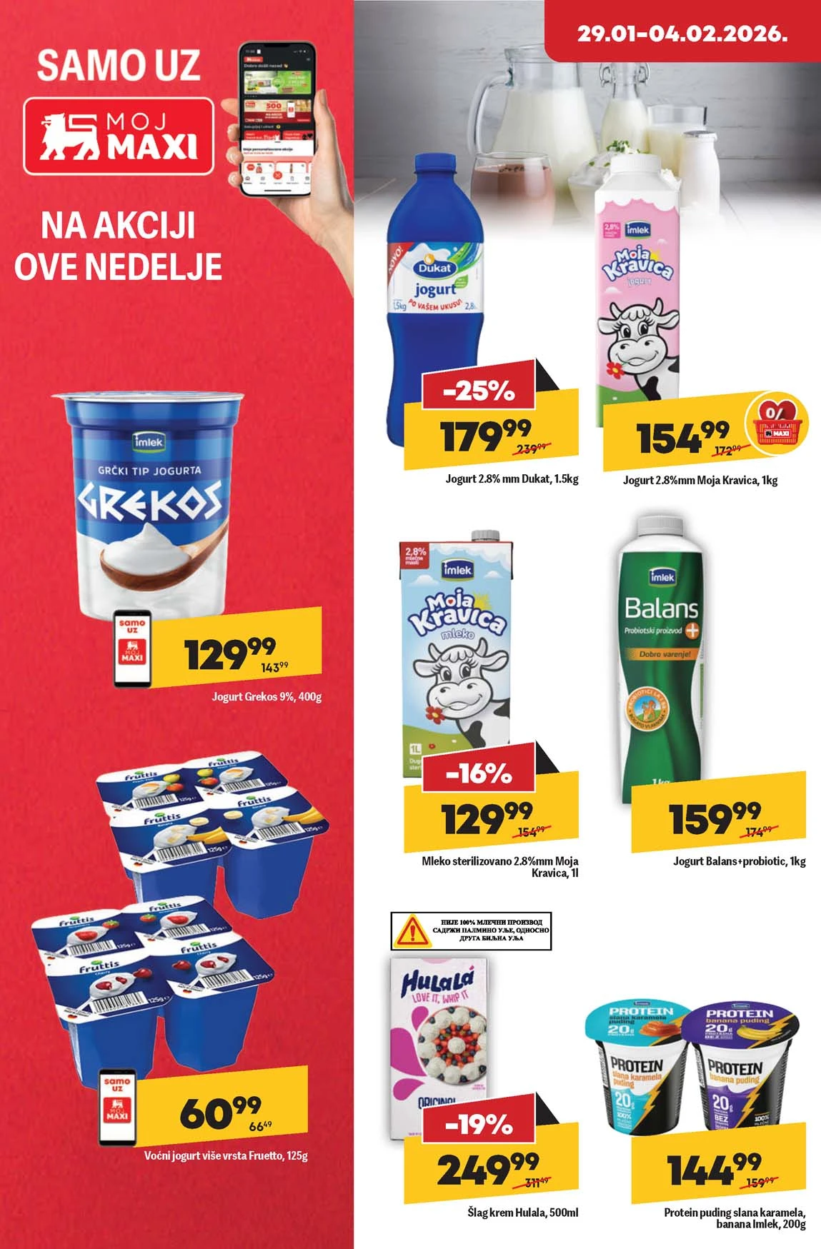 Maxi nedeljna akcija sniženja Maxi nedeljna akcija sniženja