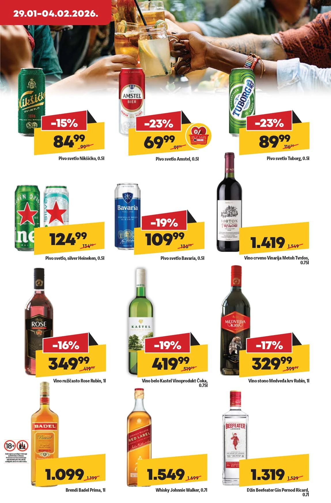 Maxi nedeljna akcija sniženja Maxi nedeljna akcija sniženja