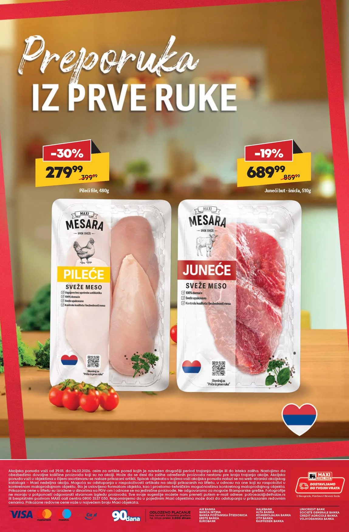 Maxi nedeljna akcija sniženja Maxi nedeljna akcija sniženja