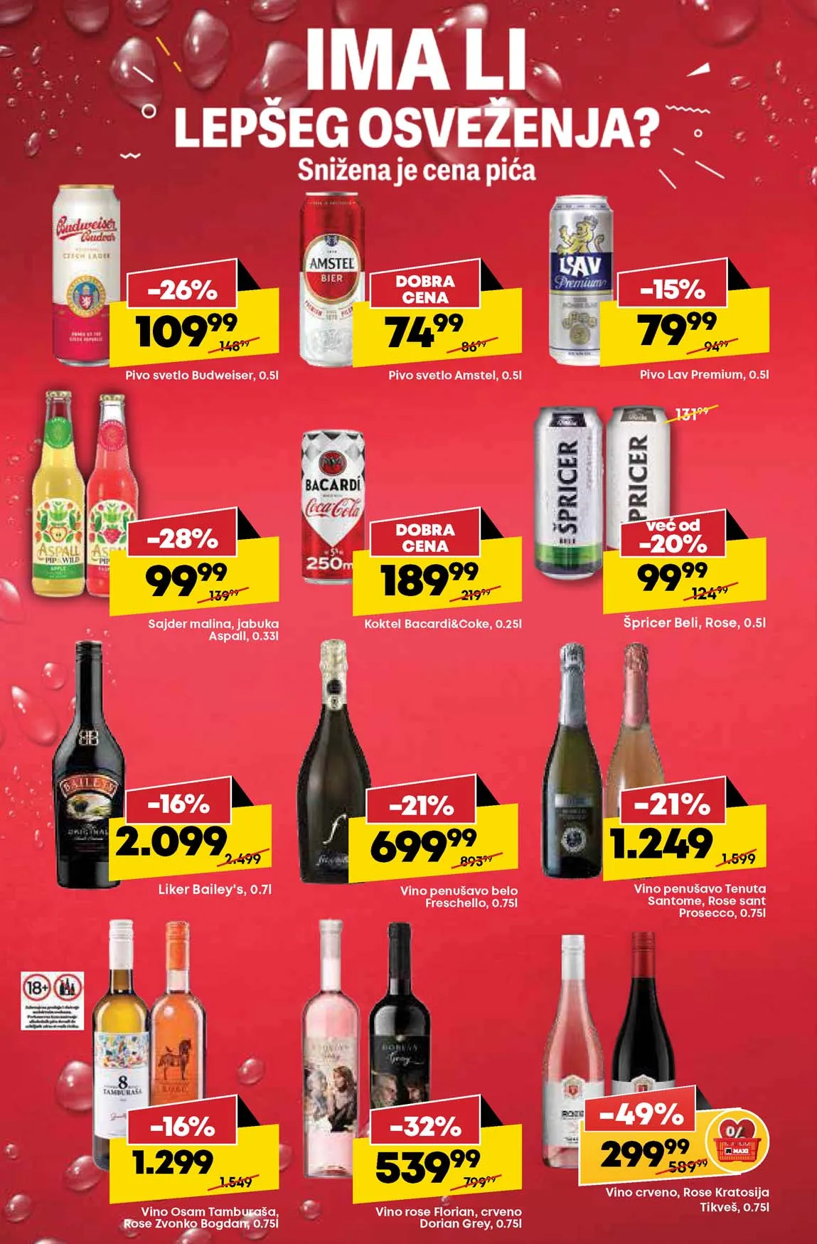 Maxi nedeljna akcija sniženja