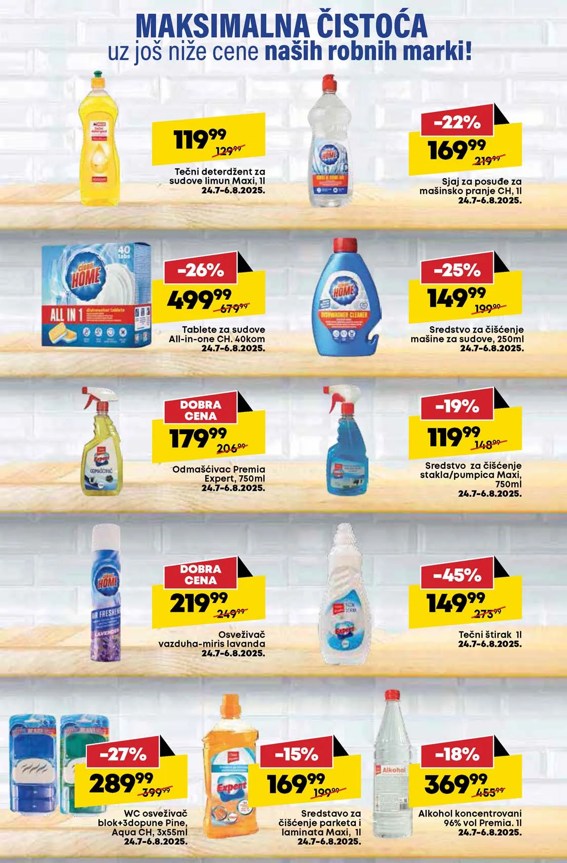 Maxi nedeljna akcija sniženja