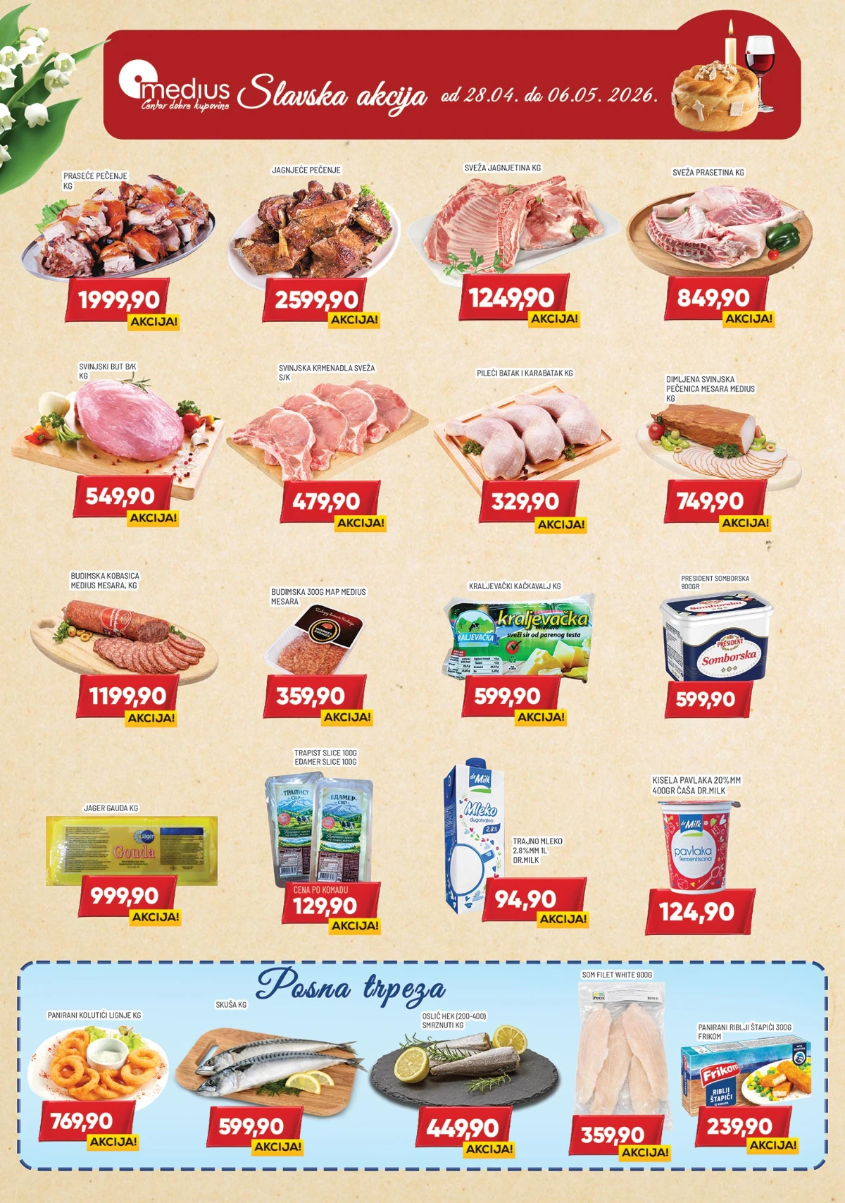 Medius akcija prehrana i kućni proizvodi do 06.05.2026 strana 2