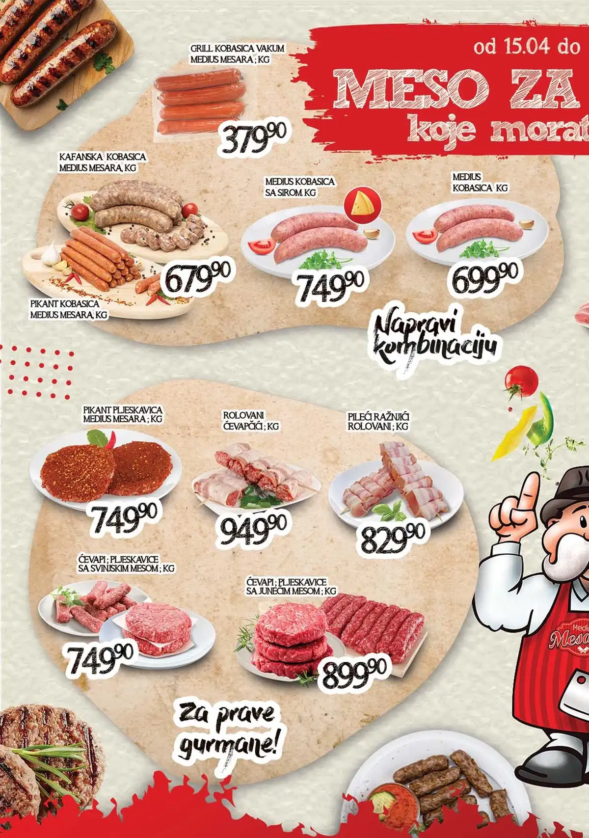Medius akcija roštilj sniženja meso piće i proizvodi za roštilj do 27.04.2026 strana 2