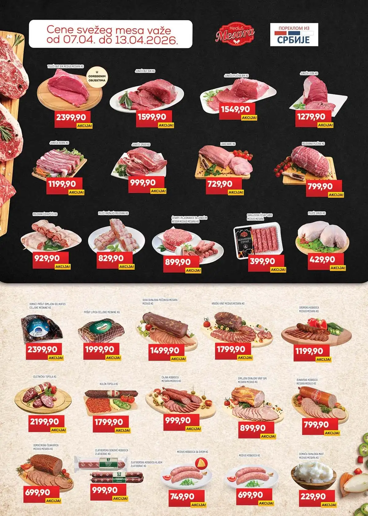 Medius akcija prehrana i kućni proizvodi sniženja do 19.04.2026 strana 2