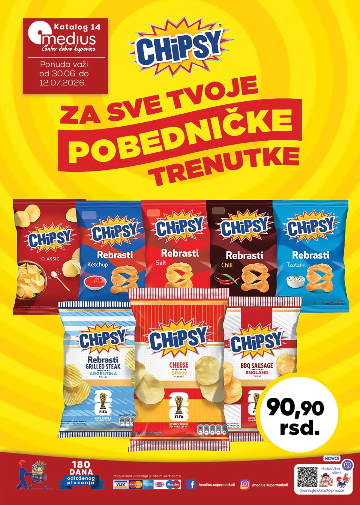 Medius katalog od 30.06. do 12.07.2026. donosi akcijske cene, Dane brenda i popuste do 43%
