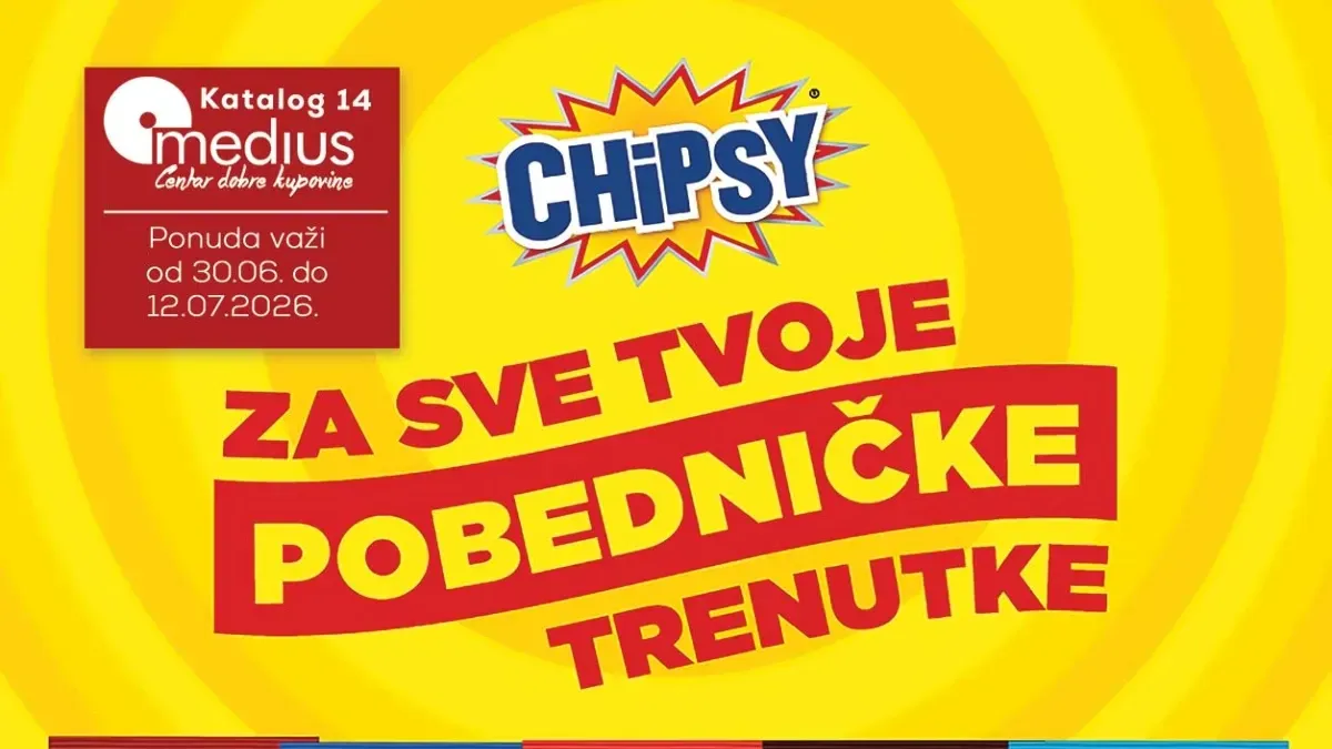 Medius katalog od 30.06. do 12.07.2026. donosi akcijske cene, Dane brenda i popuste do 43%