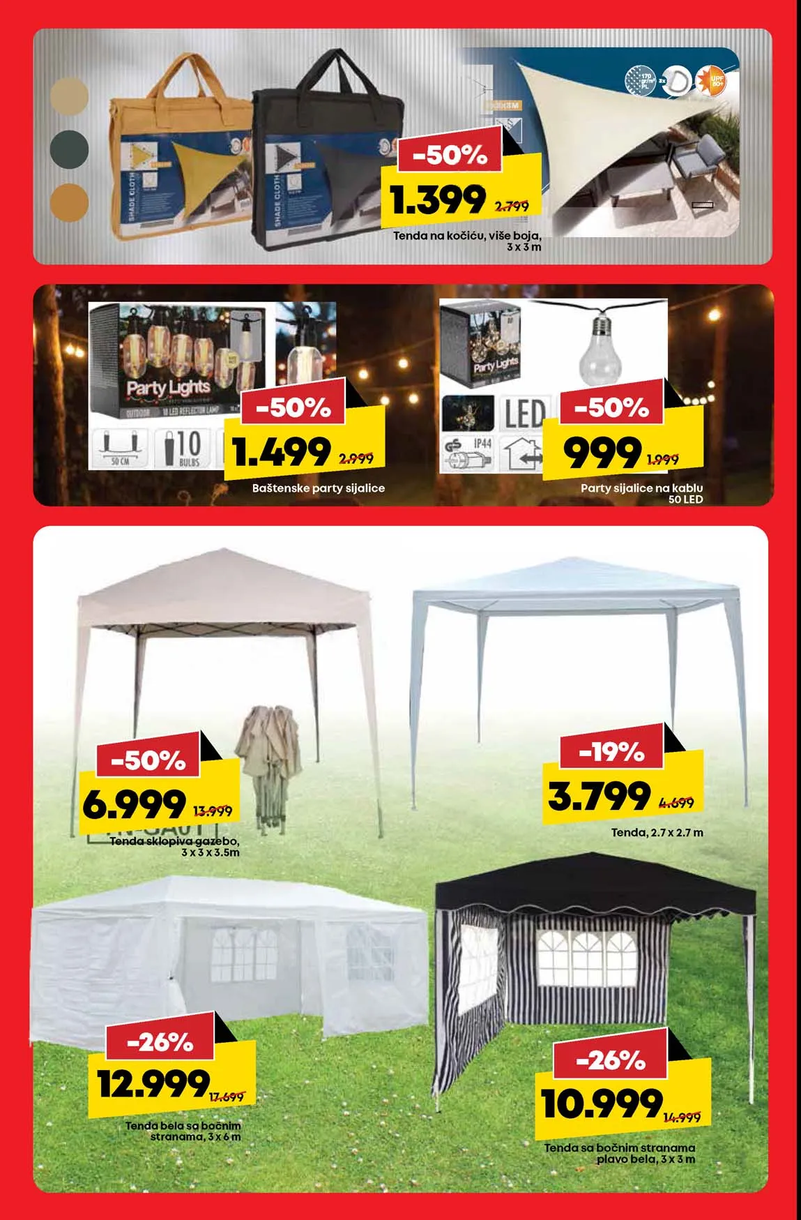 Mega Maxi nedeljna akcija sniženja
