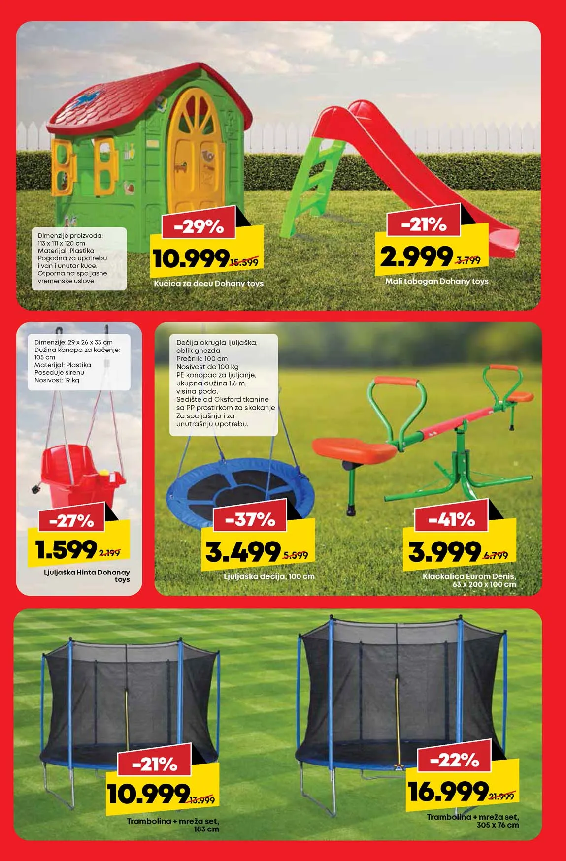 Mega Maxi nedeljna akcija sniženja