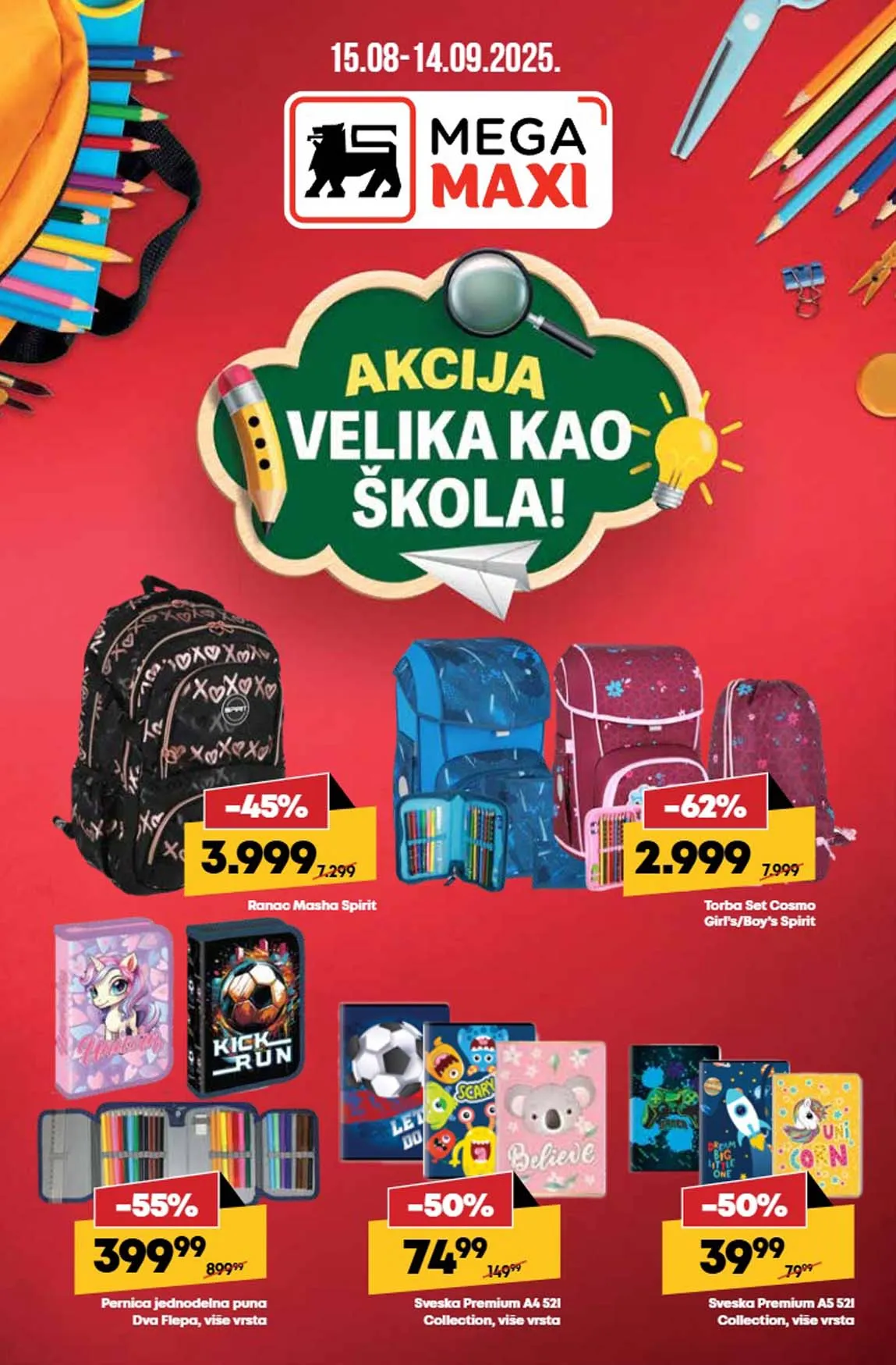 Maxi nedeljna akcija sniženja