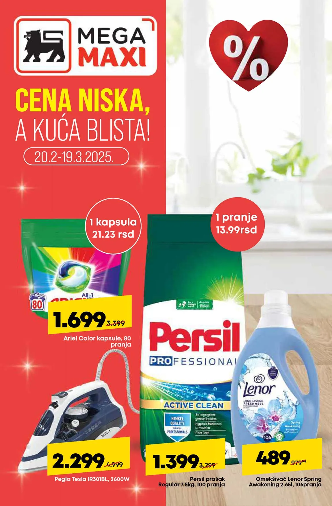 Mega maxi sniženja