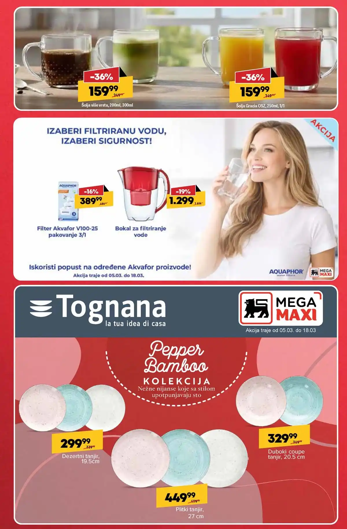 MEGA Maxi katalog velika ponuda proizvoda na akciji – strana 5 Maxi katalog sniženja kompletna ponuda proizvoda na akciji – strana 5