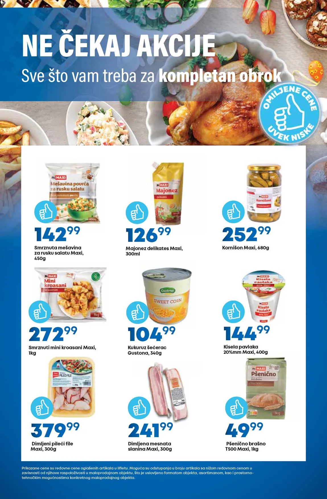 Mega Maxi nedeljna akcija sniženja