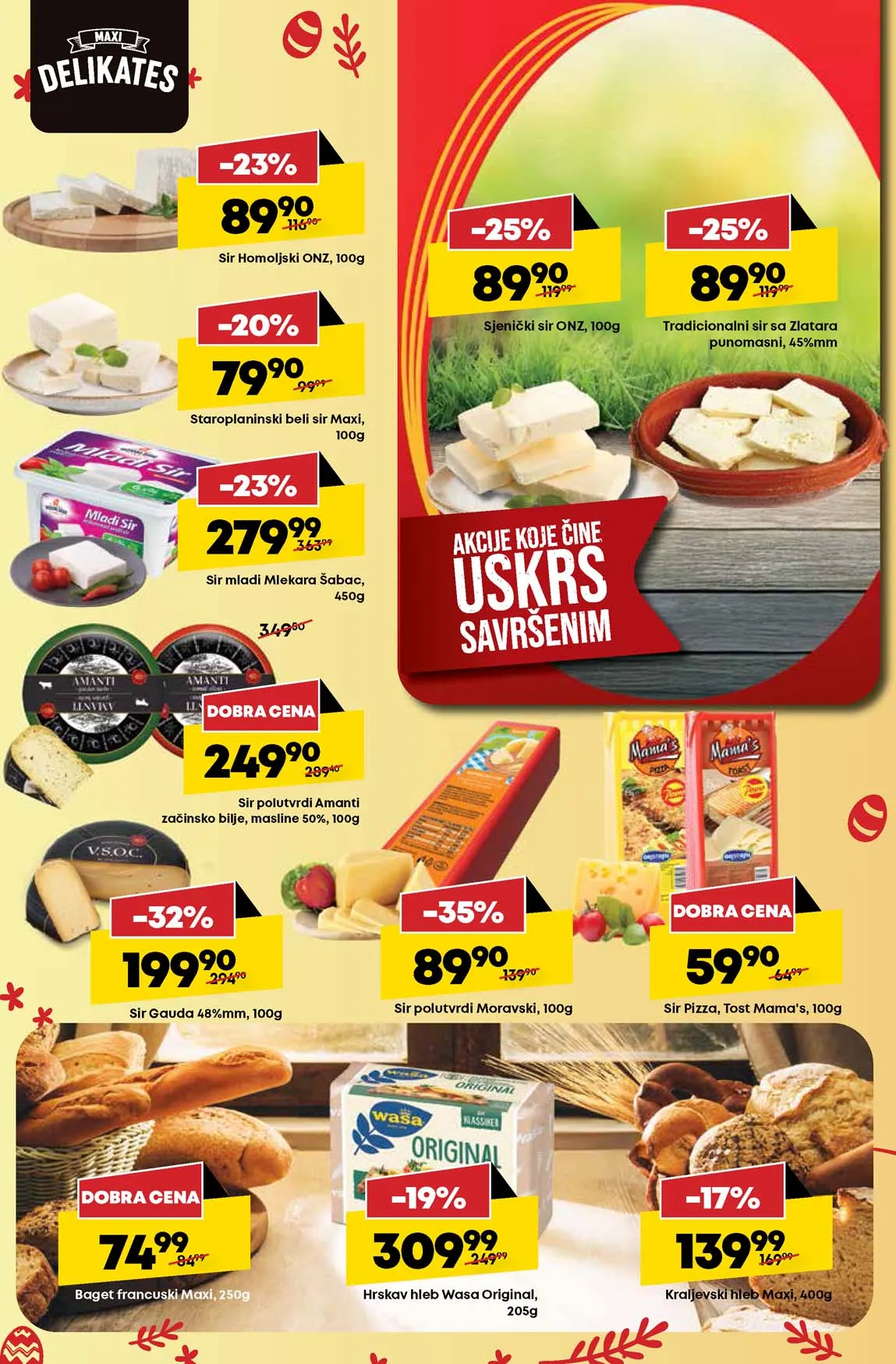 Mega Maxi nedeljna akcija sniženja