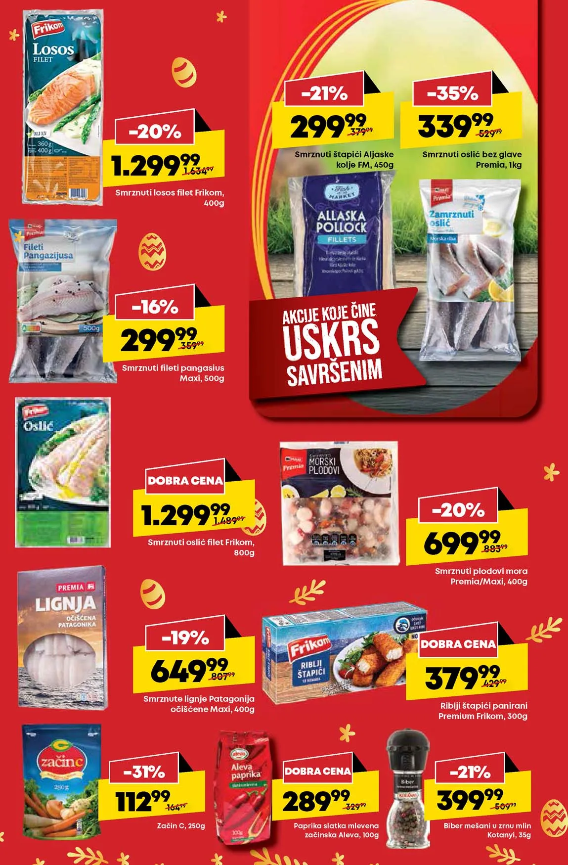 Mega Maxi nedeljna akcija sniženja