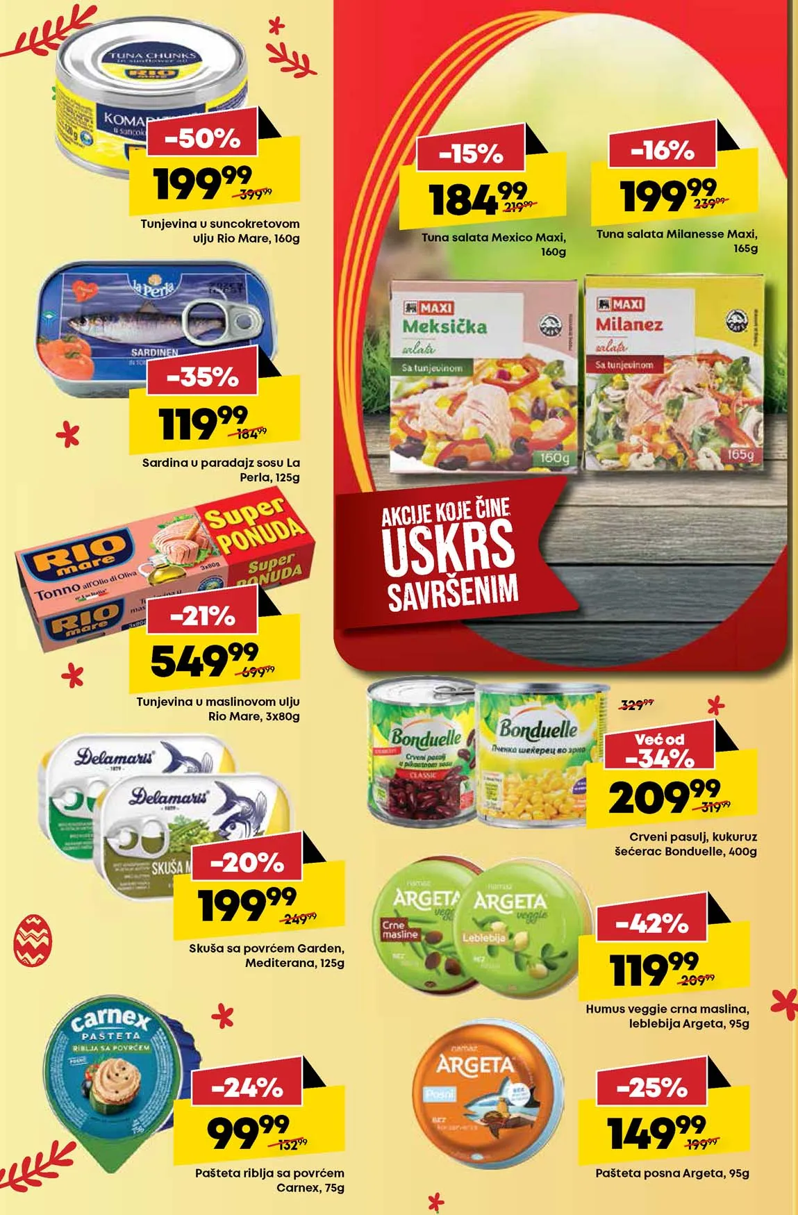 Mega Maxi nedeljna akcija sniženja