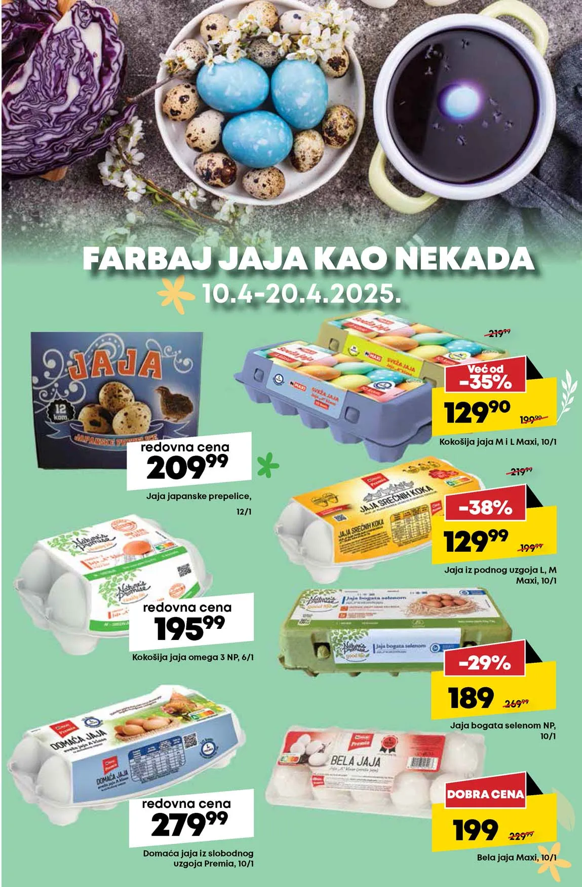 Mega Maxi nedeljna akcija sniženja