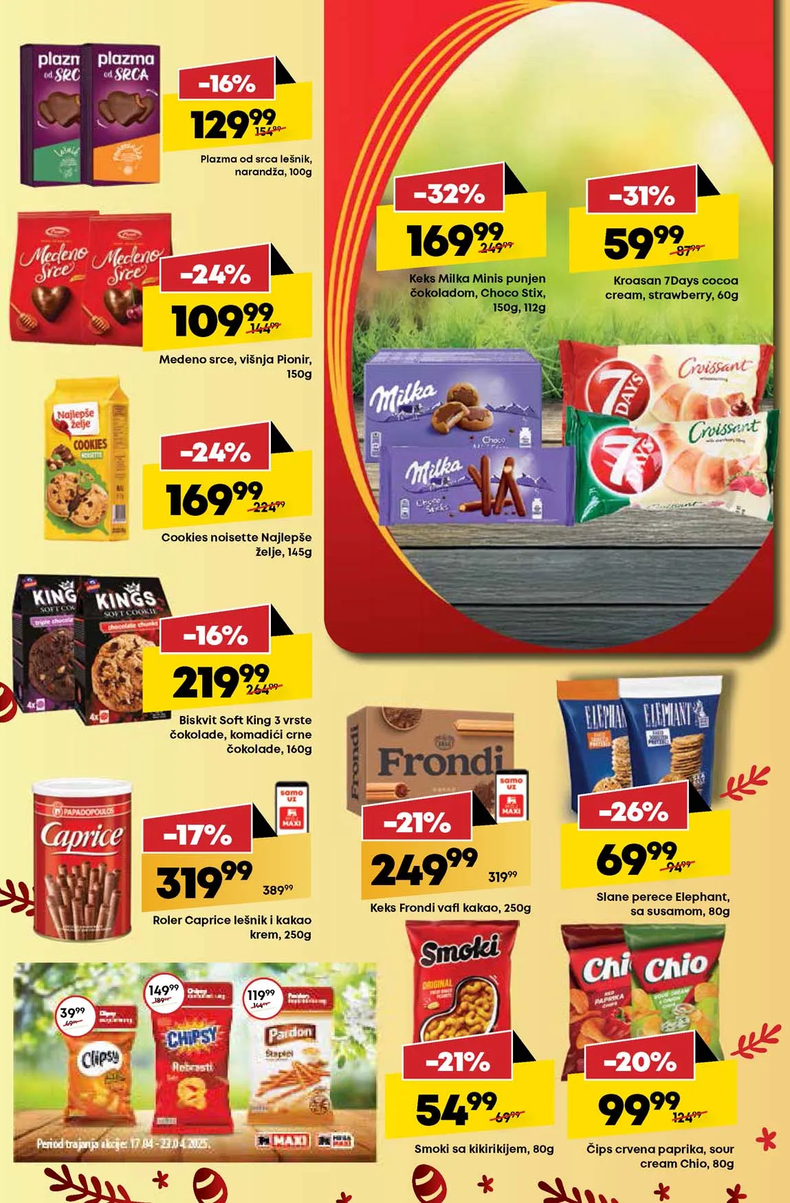 Mega Maxi nedeljna akcija sniženja