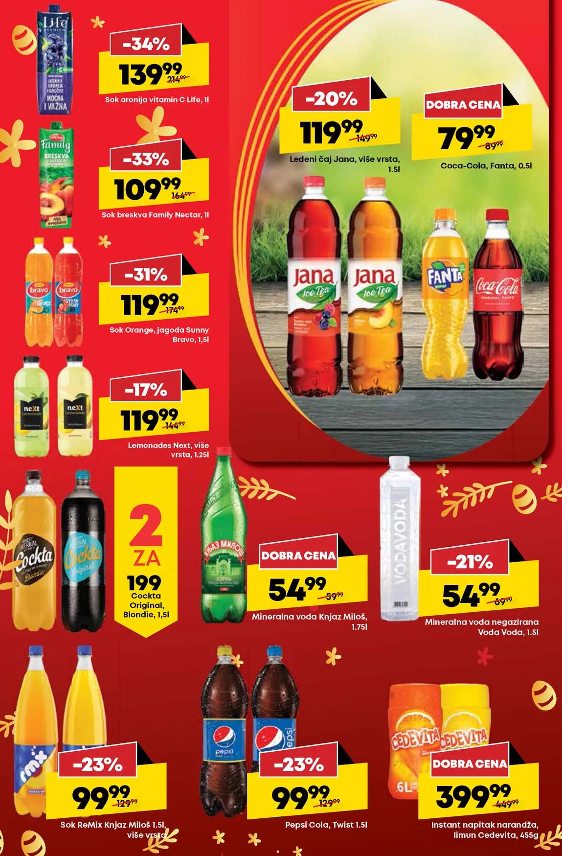Mega Maxi nedeljna akcija sniženja