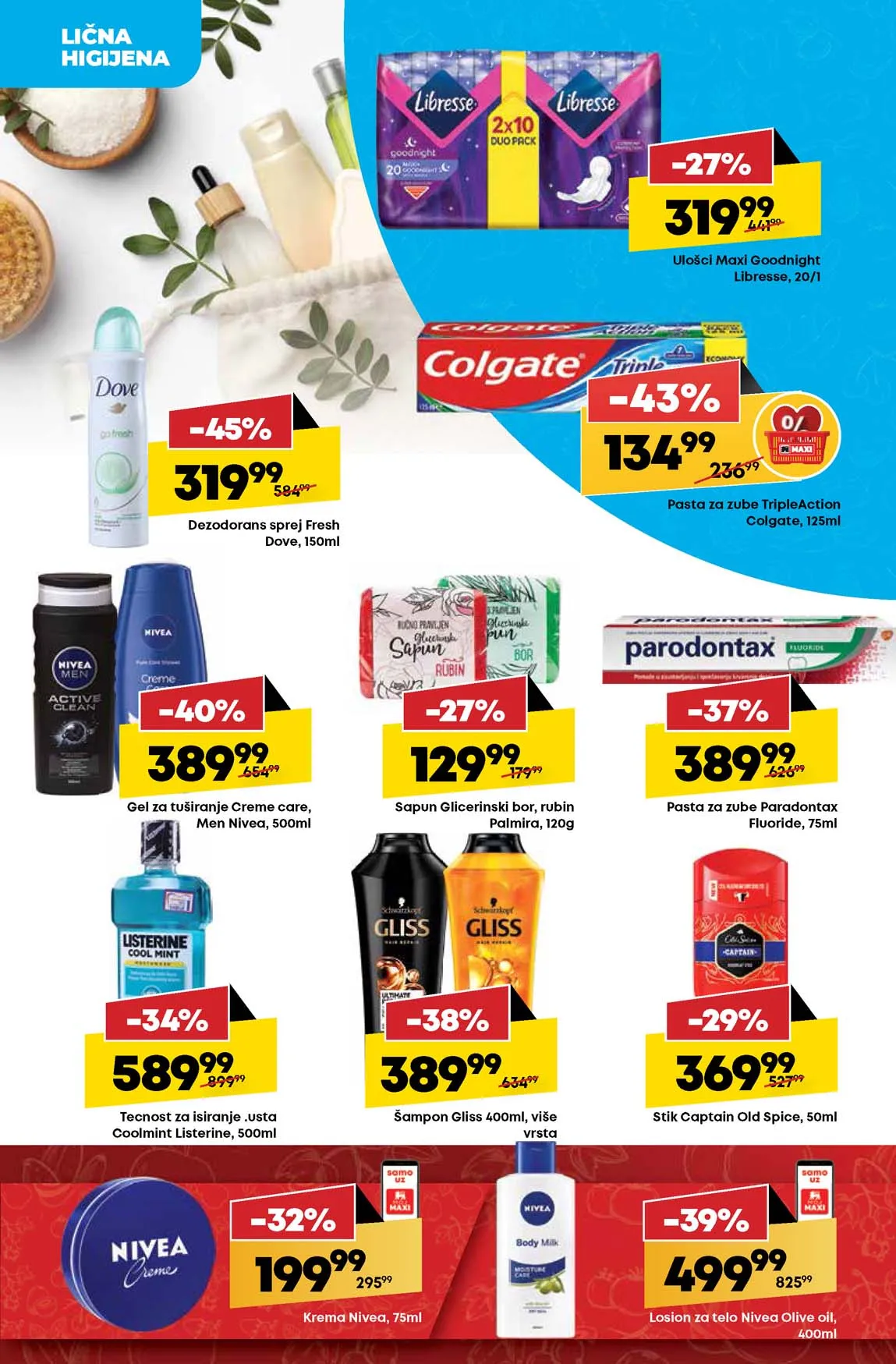 Mega Maxi nedeljna akcija sniženja