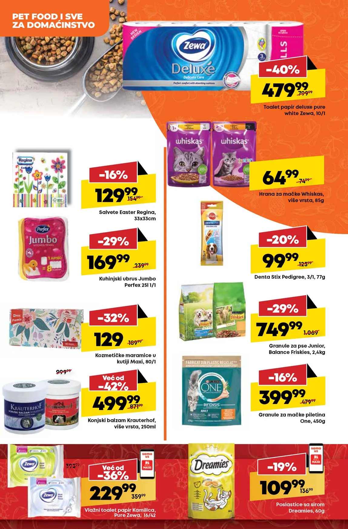 Mega Maxi nedeljna akcija sniženja