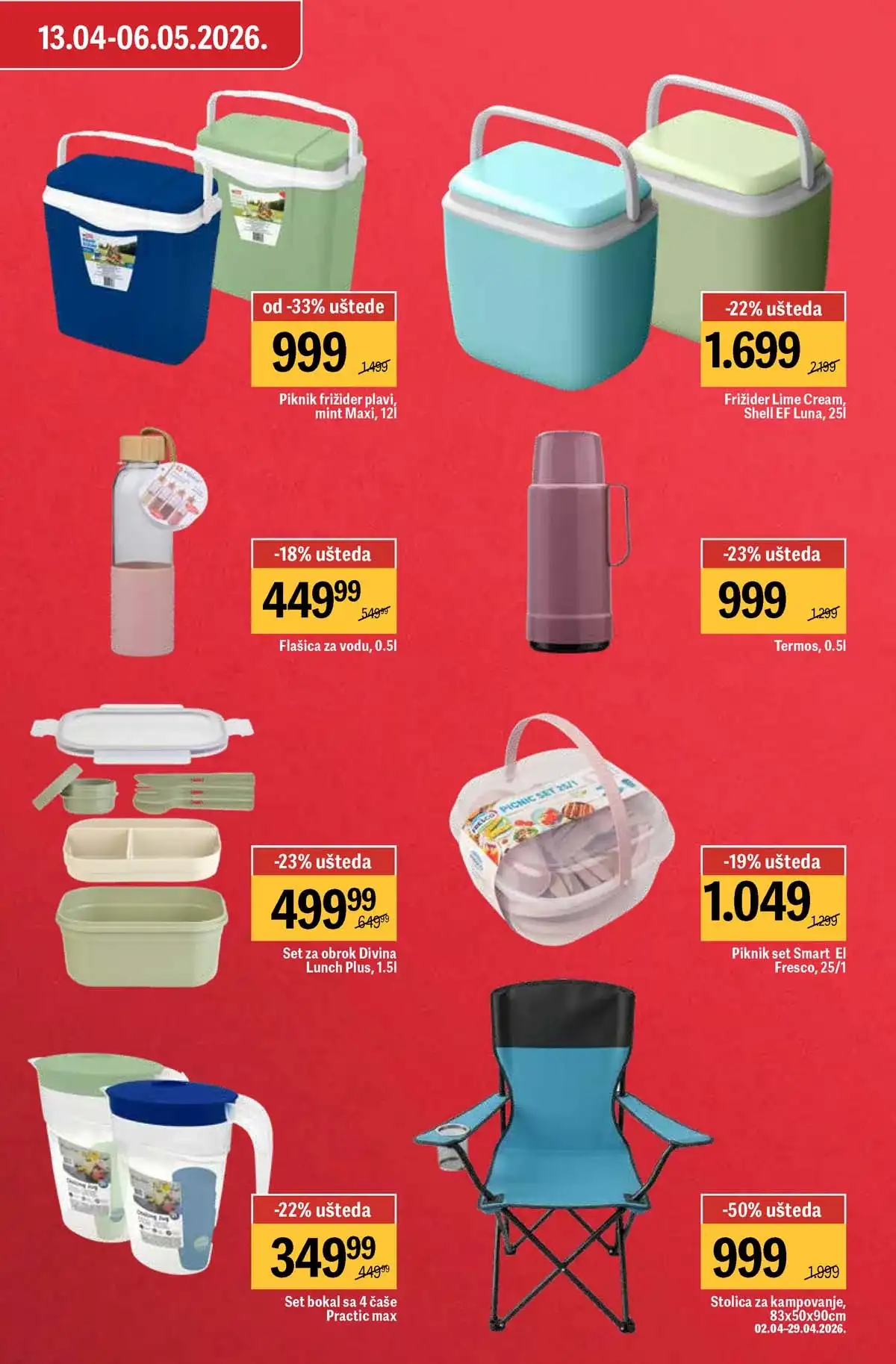 Maxi akcija do 59% katalog strana 3 Srbija 2026 prehrana i piće