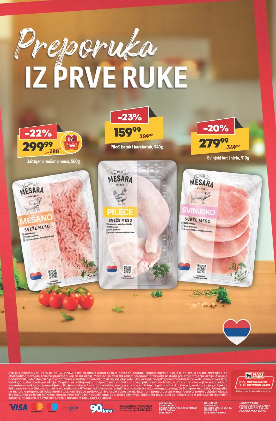 Maxi nedeljna akcija sniženja Maxi nedeljna akcija sniženja