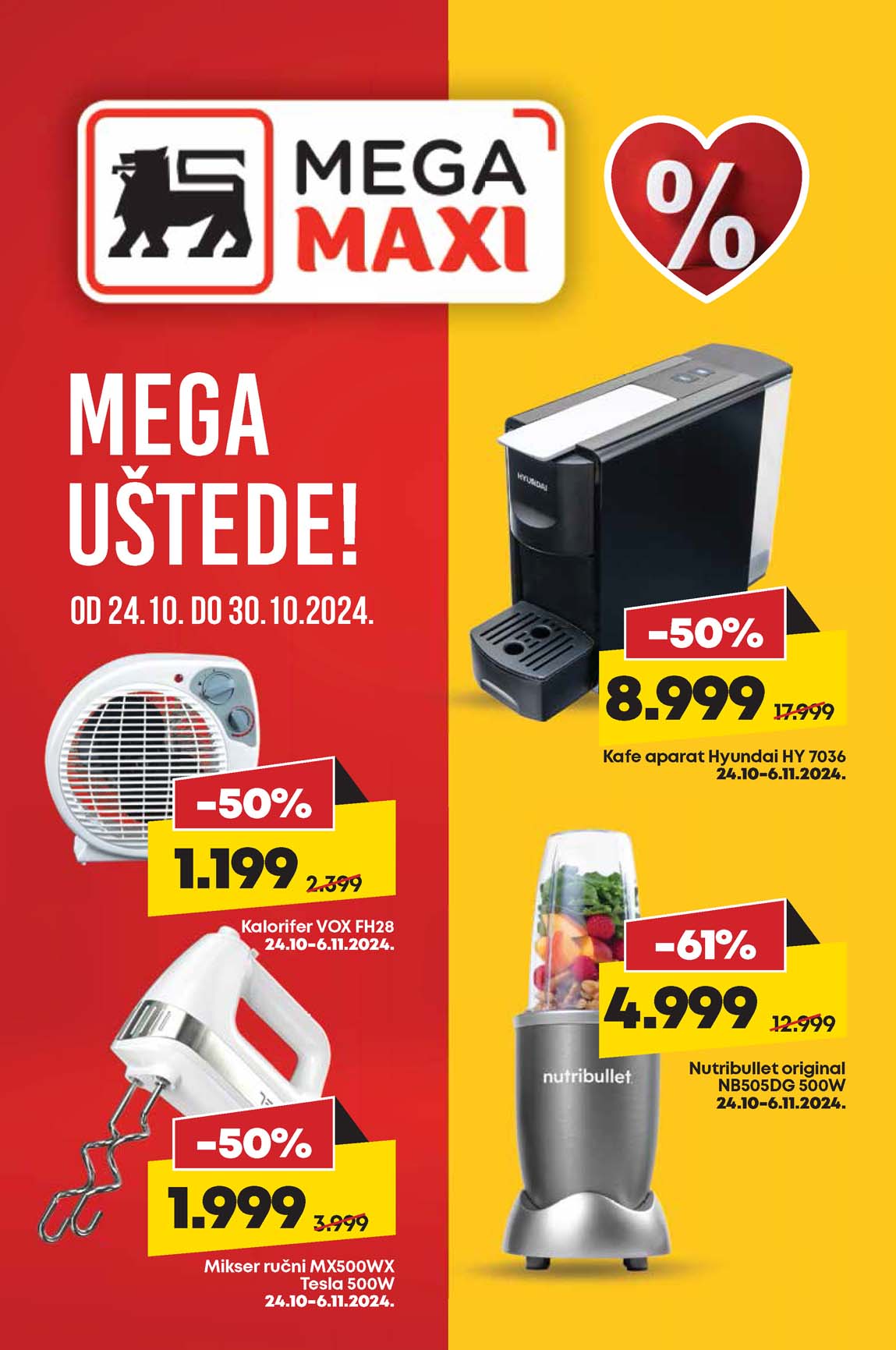 Mega maxi sniženja