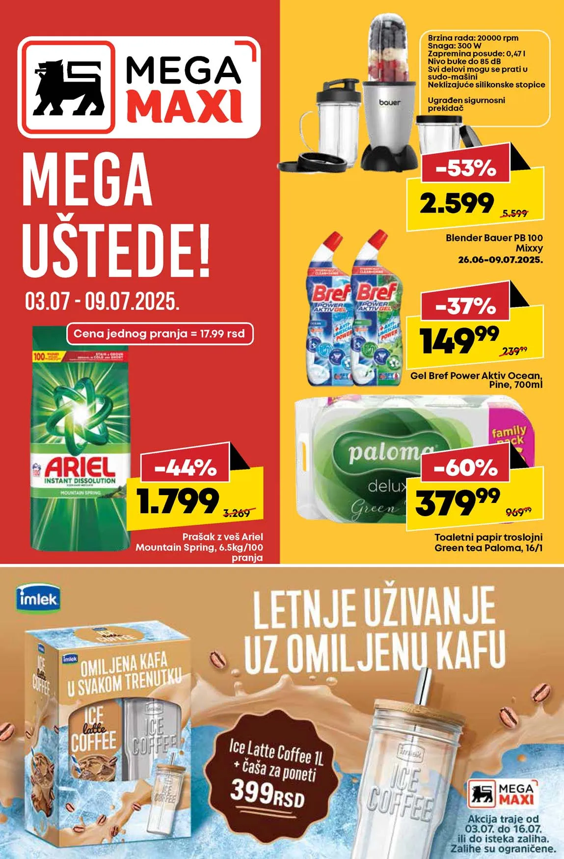 Maxi nedeljna akcija sniženja