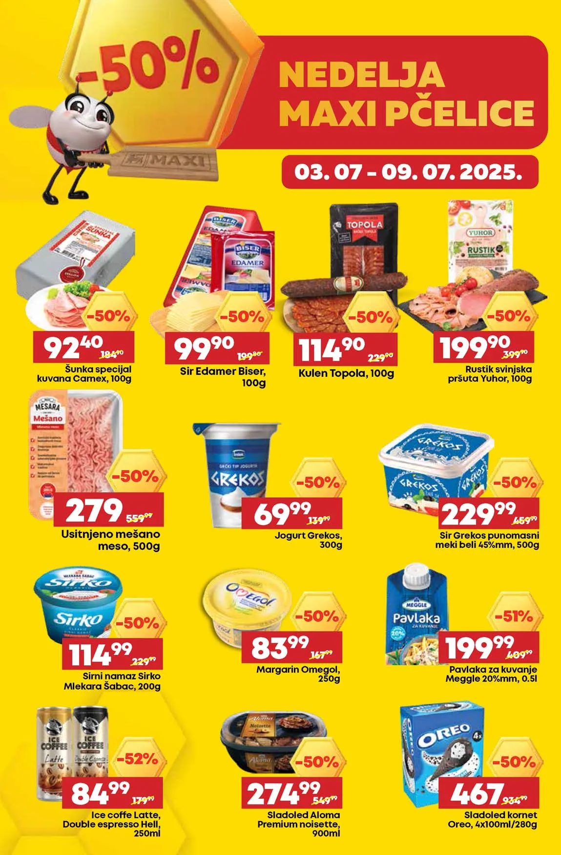 Maxi nedeljna akcija sniženja