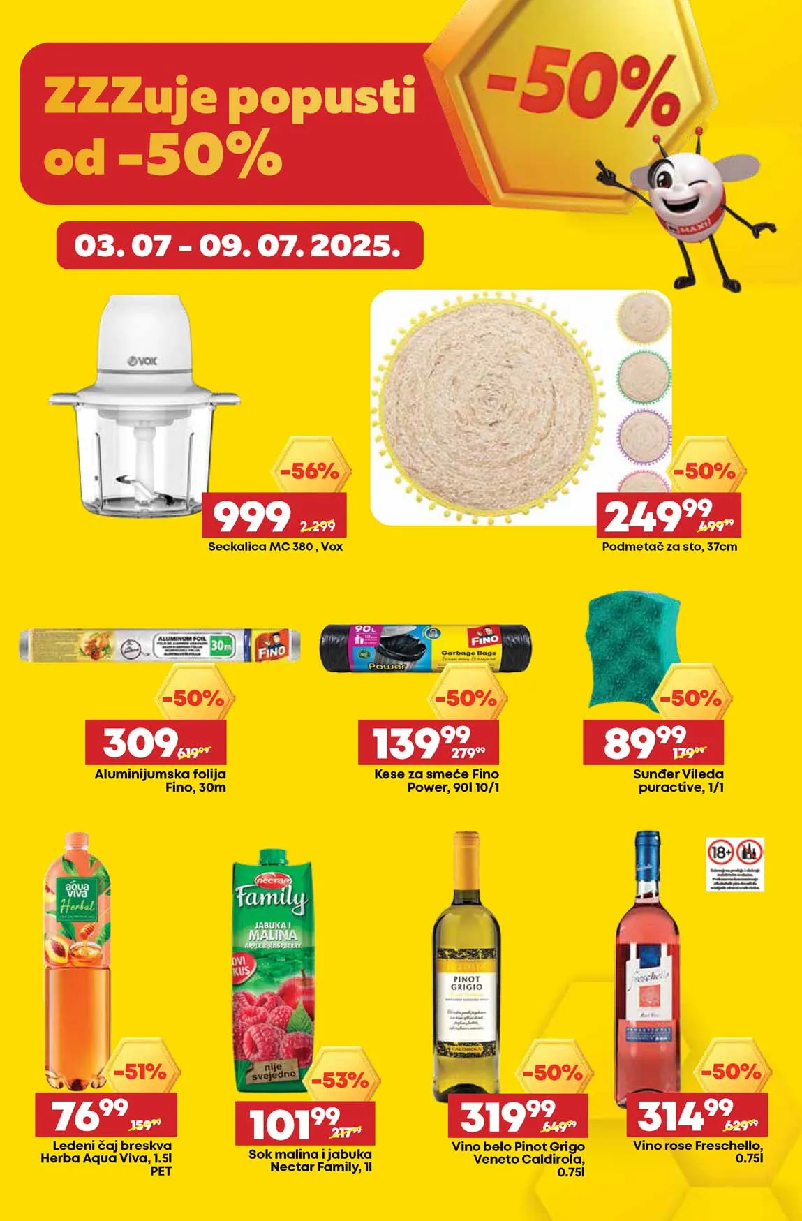 Maxi nedeljna akcija sniženja