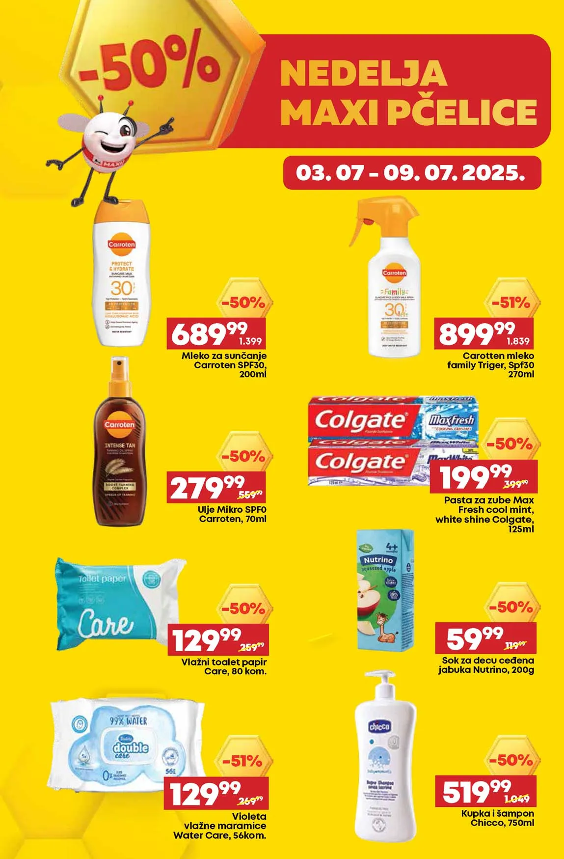 Maxi nedeljna akcija sniženja