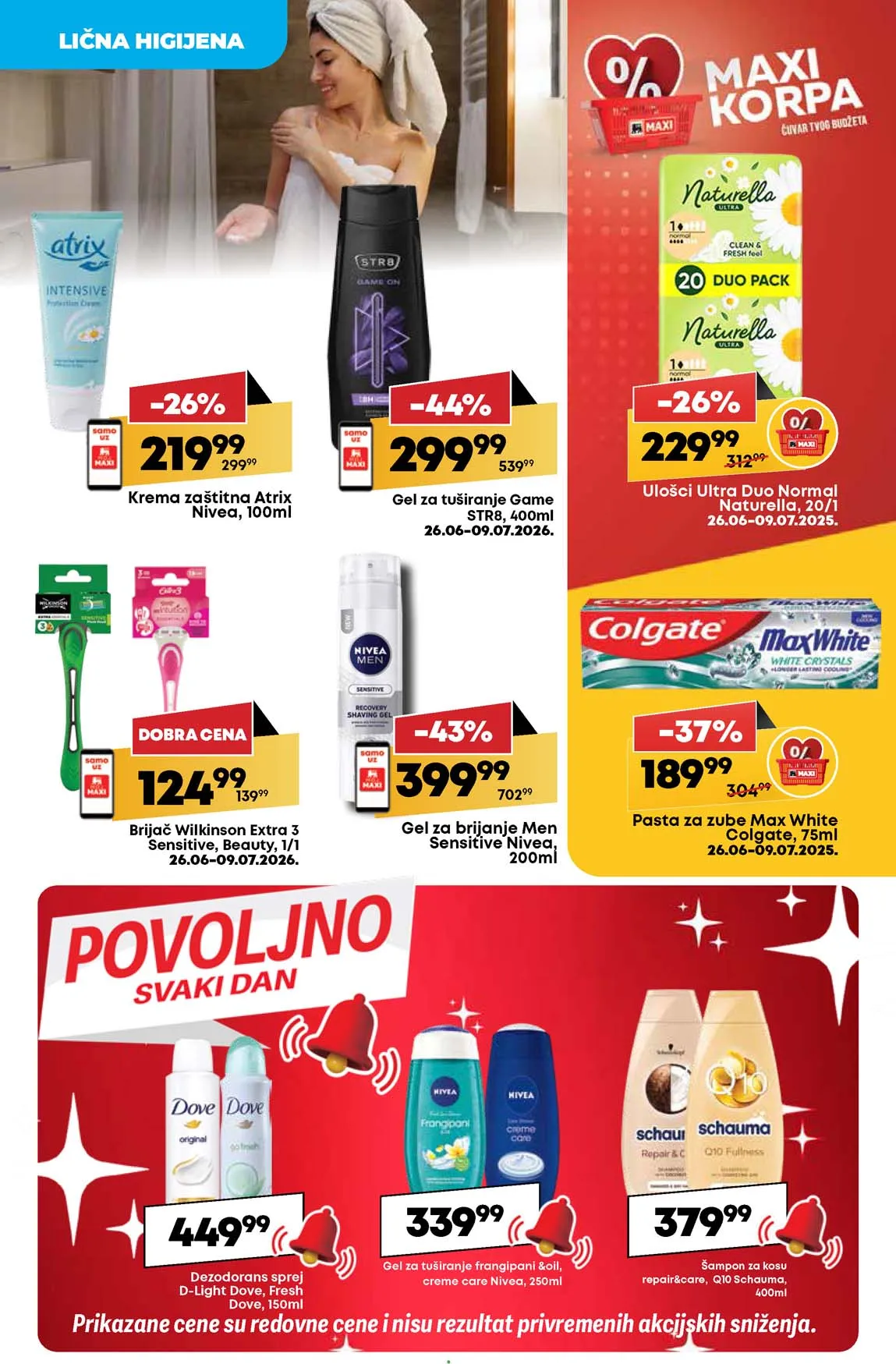 Maxi nedeljna akcija sniženja