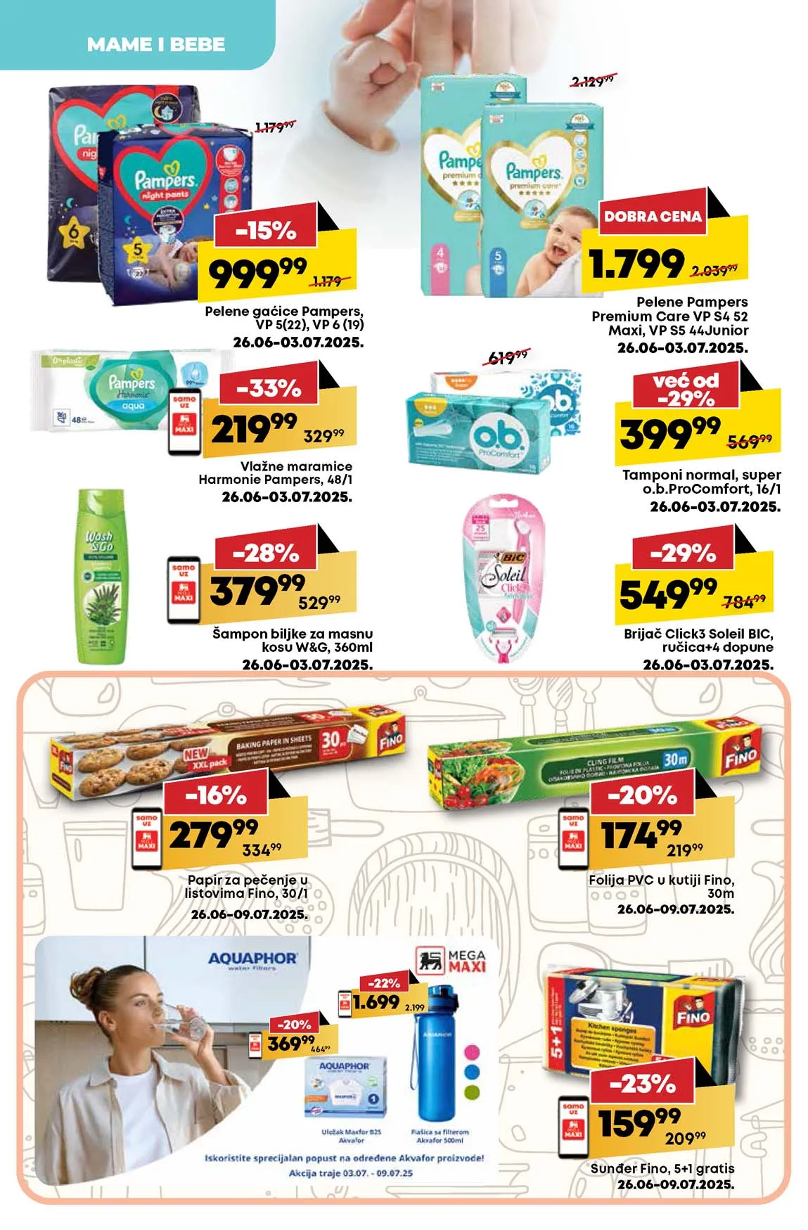 Maxi nedeljna akcija sniženja
