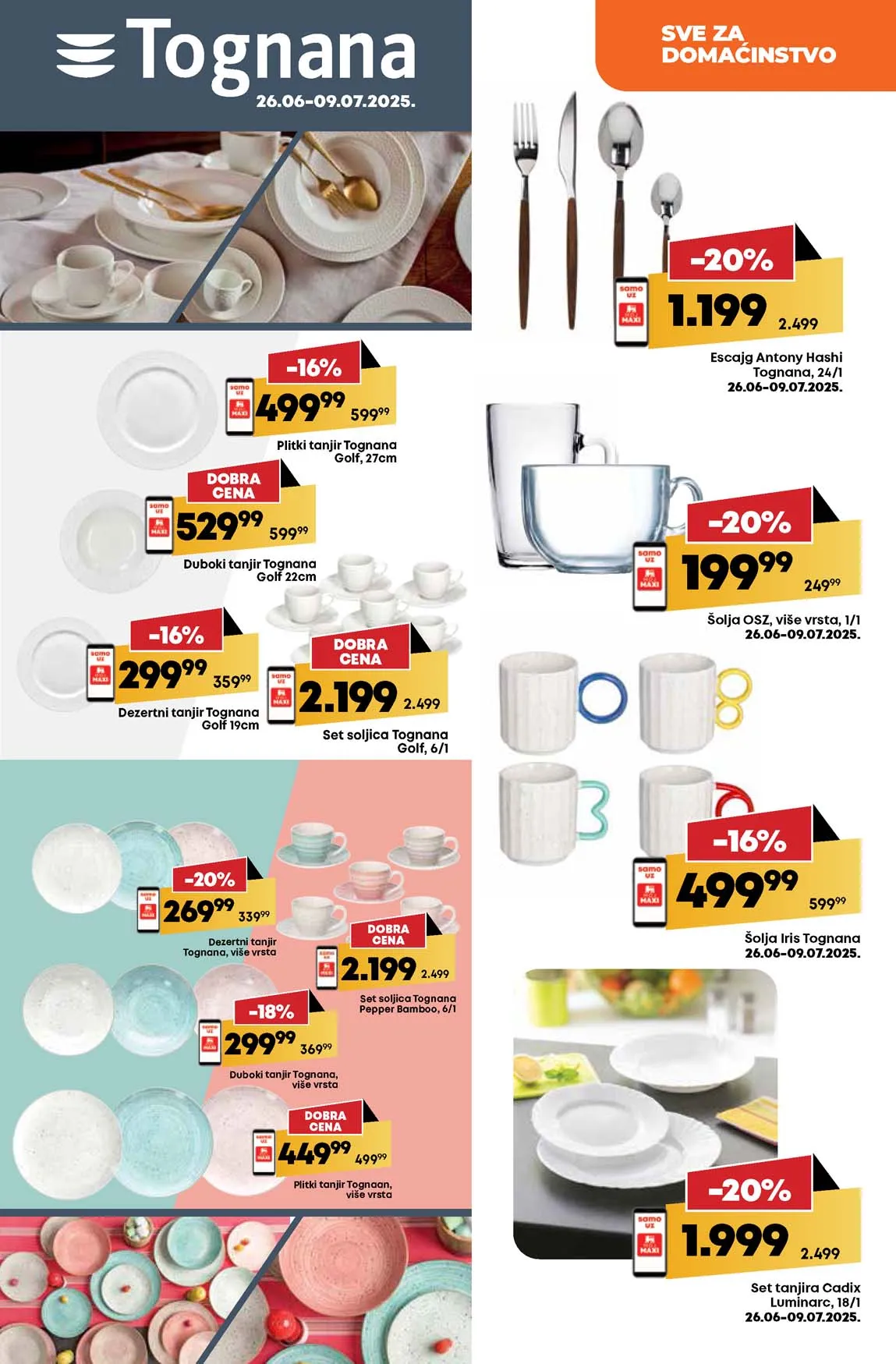 Maxi nedeljna akcija sniženja