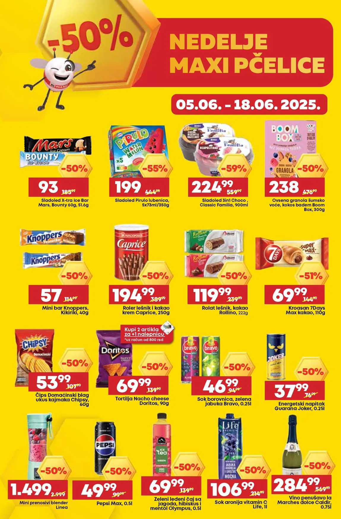Maxi nedeljna akcija sniženja