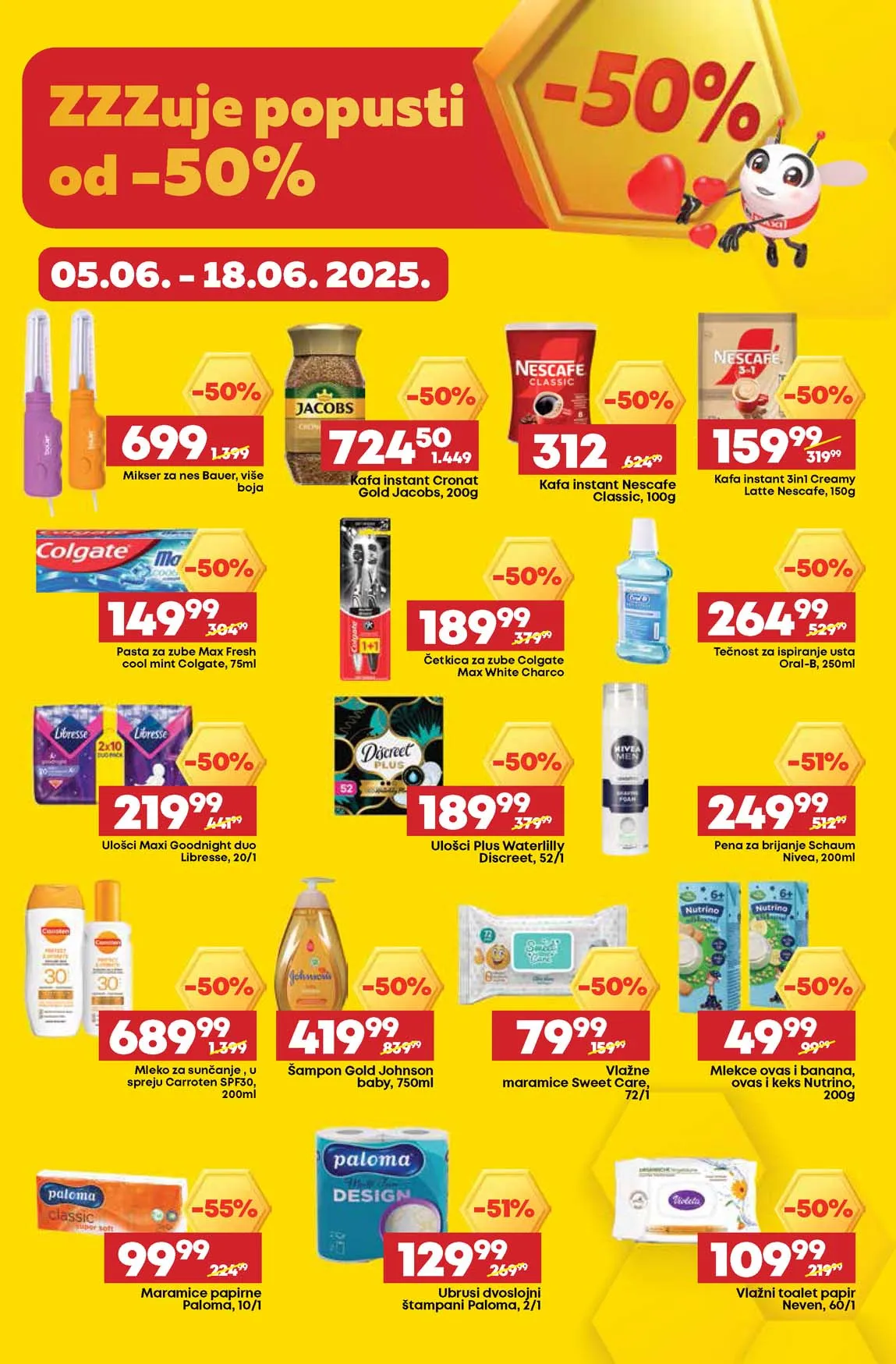 Maxi nedeljna akcija sniženja